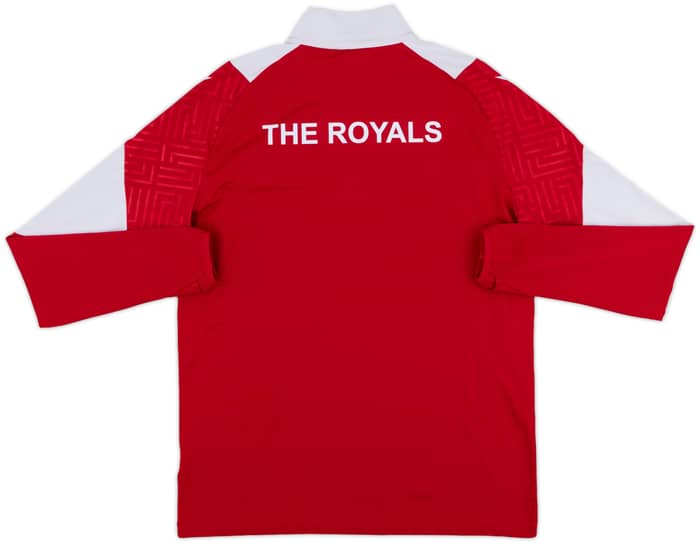2020-21 Reading Macron 1/4 Zip Drill Top - 9/10 - (L)
