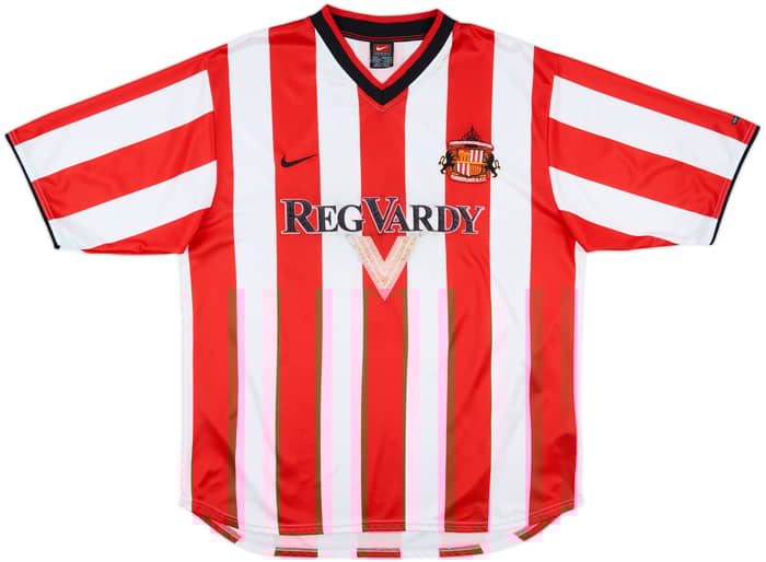 2000-02 Sunderland Home Shirt Reyna #4 - 6/10 - (L)