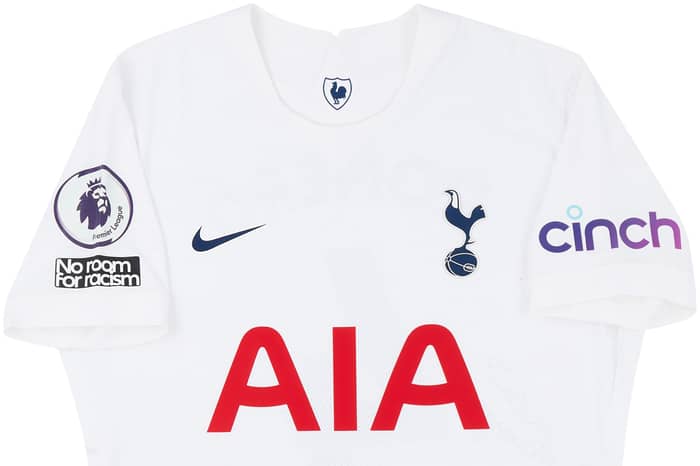 2021-22 Tottenham Match Issue Signed Home Shirt Romero #4