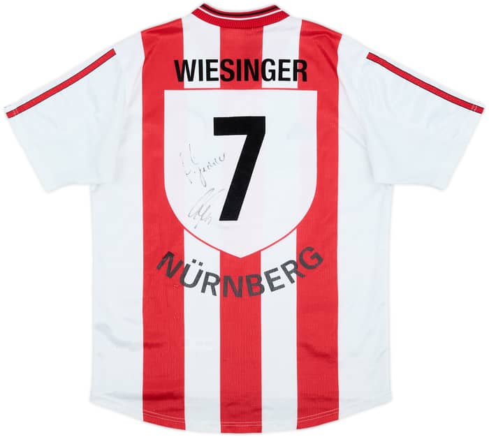 1998-99 Nurnberg Home Shirt Wiesinger #7 - 8/10 - (Y)