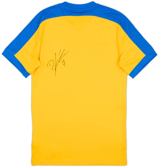 2016-17 Eintracht Braunschweig Signed Home Shirt - 8/10 - (S)