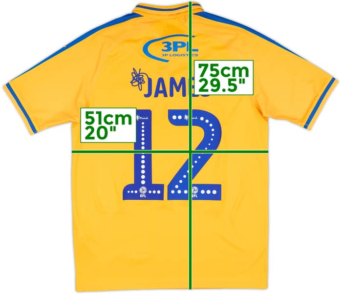 2018-19 Wigan Away Shirt James #12 (M)