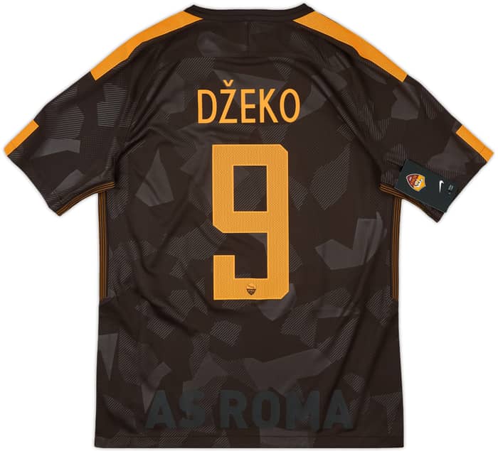 2017-18 Roma Third Shirt Dzeko #9 (M)