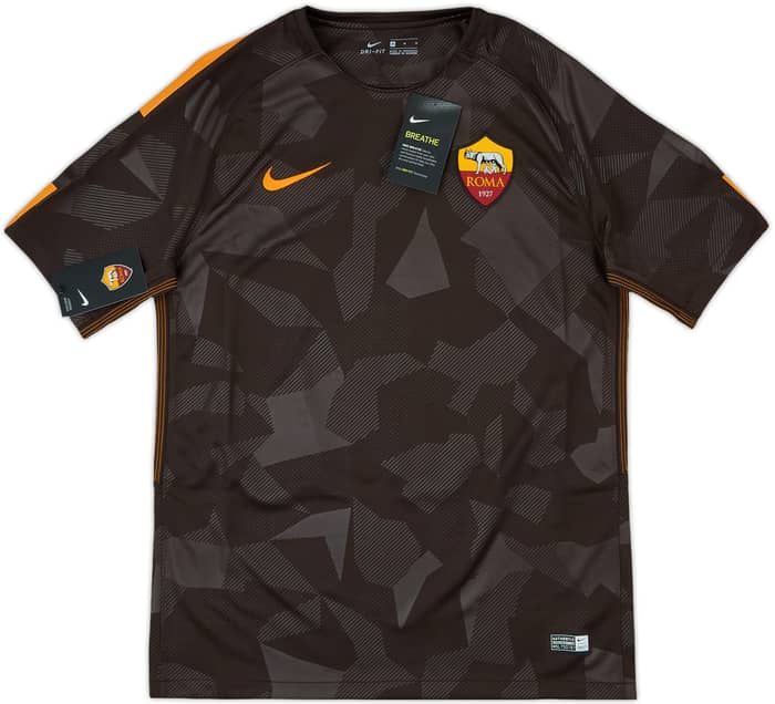 2017-18 Roma Third Shirt Dzeko #9 (M)