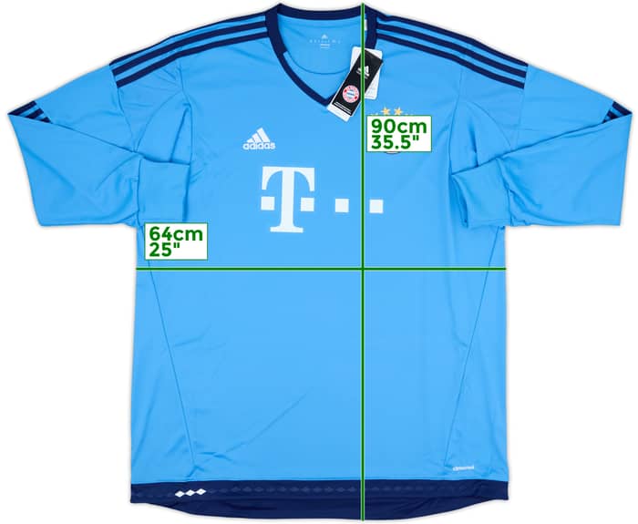 2015-16 Bayern Munich GK Shirt (XXL)