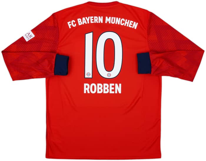 2018-19 Bayern Munich Home L/S Shirt Robben #10 (L)