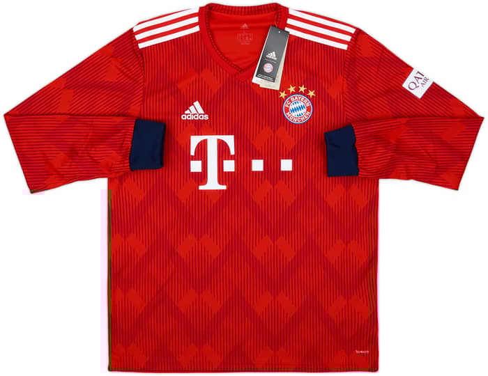 2018-19 Bayern Munich Home L/S Shirt Robben #10 (L)