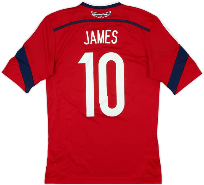 2014-15 Colombia Away Shirt James #10 (XS)