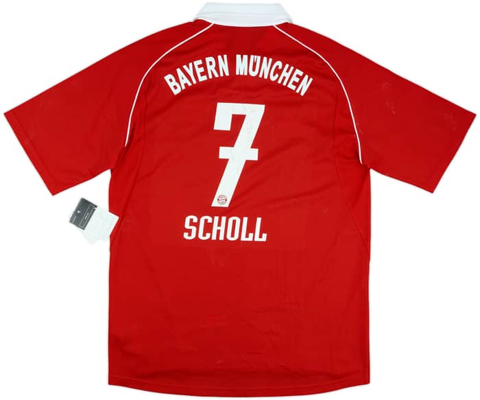 2005-06 Bayern Munich Home Shirt Scholl #7 (L)