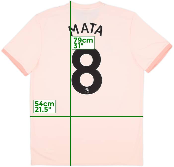 2018-19 Manchester United Away Shirt Mata #8 (L)