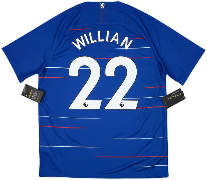 2018-19 Chelsea Home Shirt Willian #22 (L)