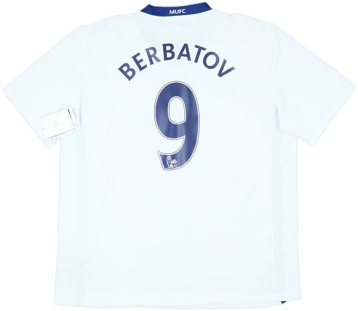 2008-10 Manchester United Away Shirt Berbatov #9 (XL)