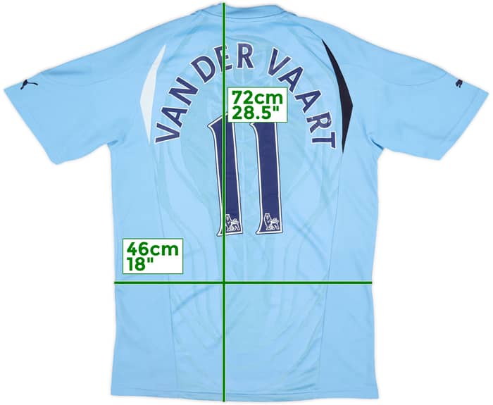 2010-11 Tottenham Away Shirt Van Der Vaart #11 (S)