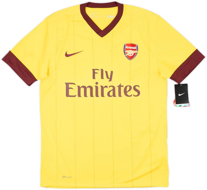 2010-13 Arsenal Away Shirt Arteta #8 (M)