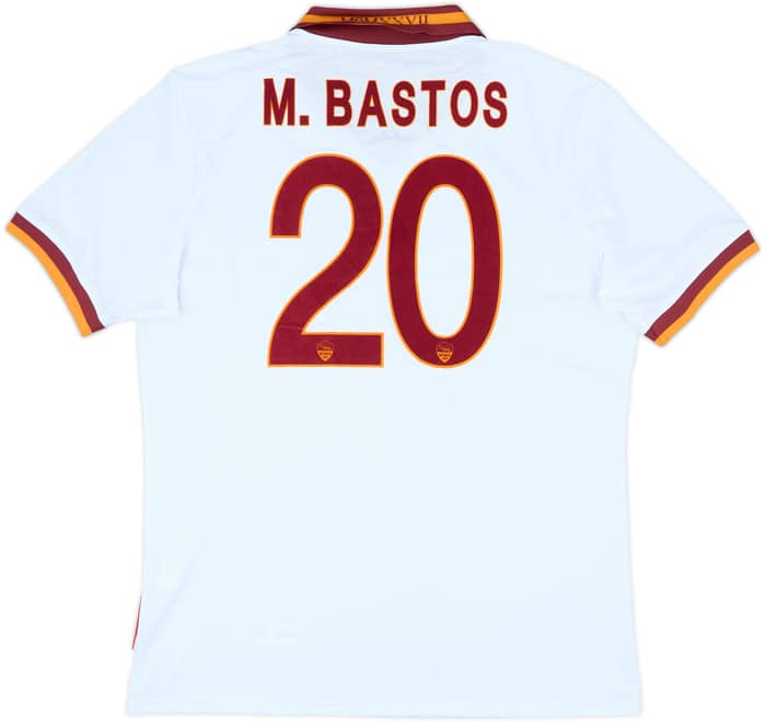 2013-14 Roma Player Issue Away Shirt M.Bastos #20 (3XL)