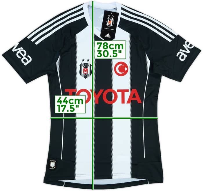 2011-12 Besiktas Basic Away Shirt (S)