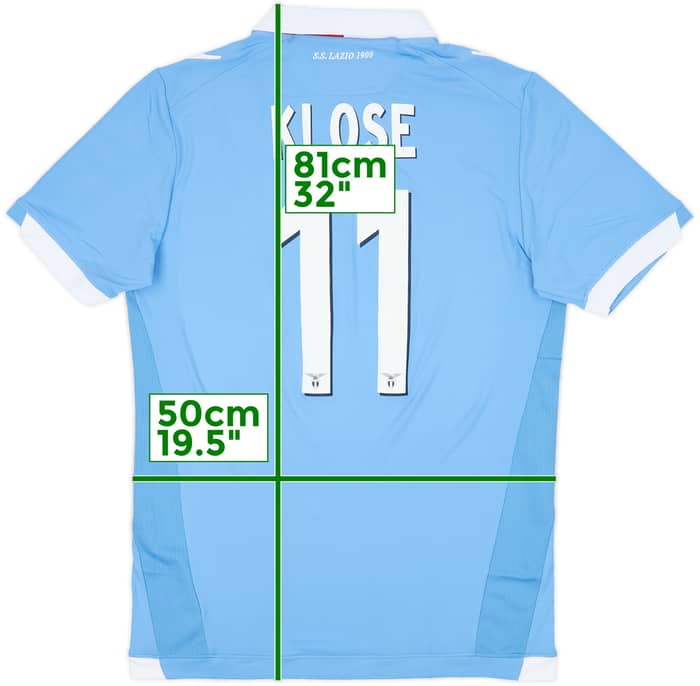 2014-15 Lazio Home Shirt Klose #11 (XXL)