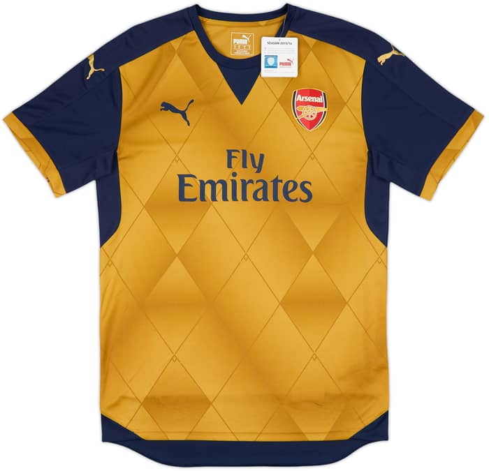2015-16 Arsenal Away Shirt Arteta #8 (M)