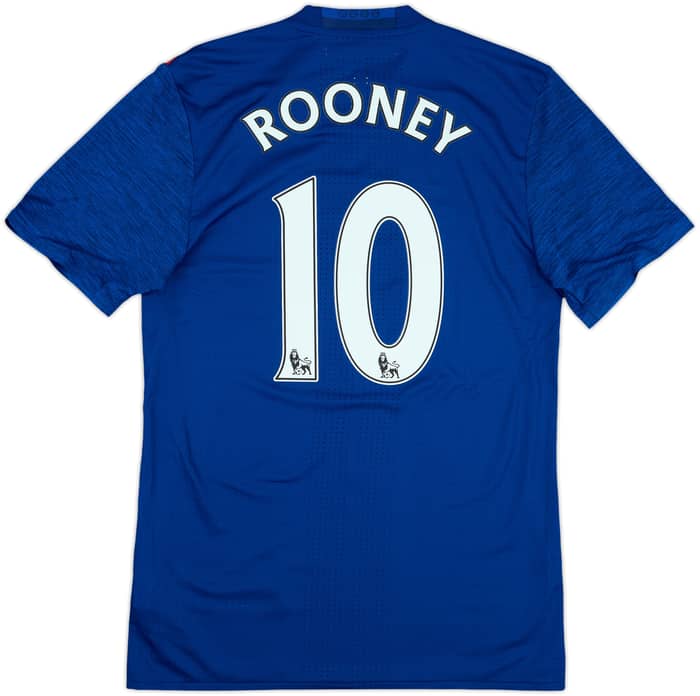 2016-17 Manchester United Player Issue Away Shirt Rooney #10 (M)