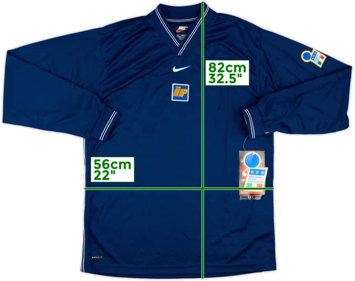 1998-99 Italy Player Issue Nike Training L/S Shirt #5 (L)
