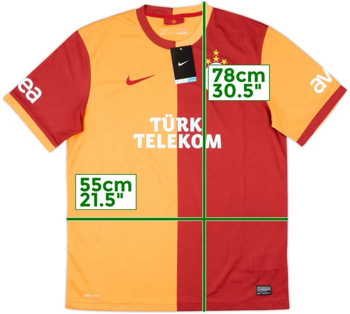 2013-14 Galatasaray Home Shirt (L)