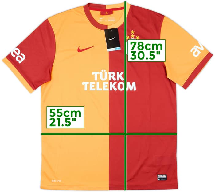 2013-14 Galatasaray Home Shirt (L)