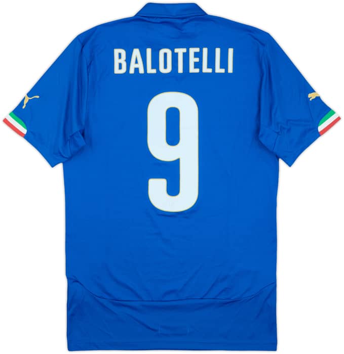 2014-15 Italy Home Shirt Balotelli #9 (M)