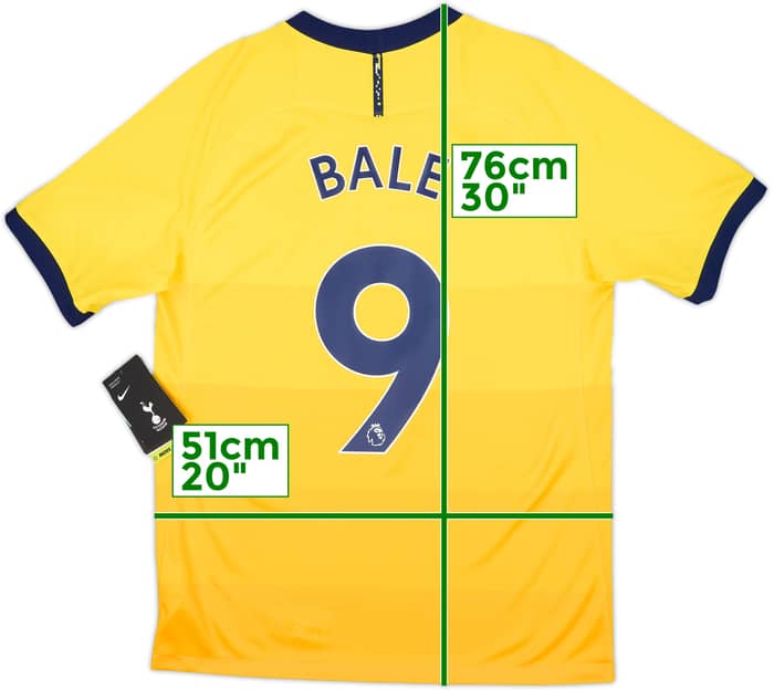 2020-21 Tottenham Third Shirt Bale #9 (M)