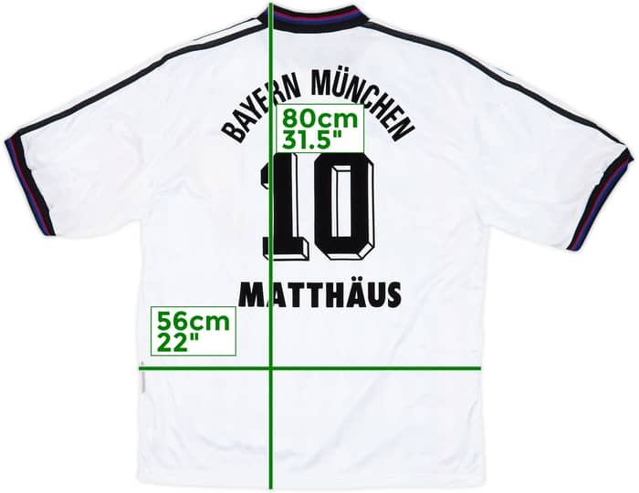 1996-98 Bayern Munich Away Shirt Matthaus #10 (L)