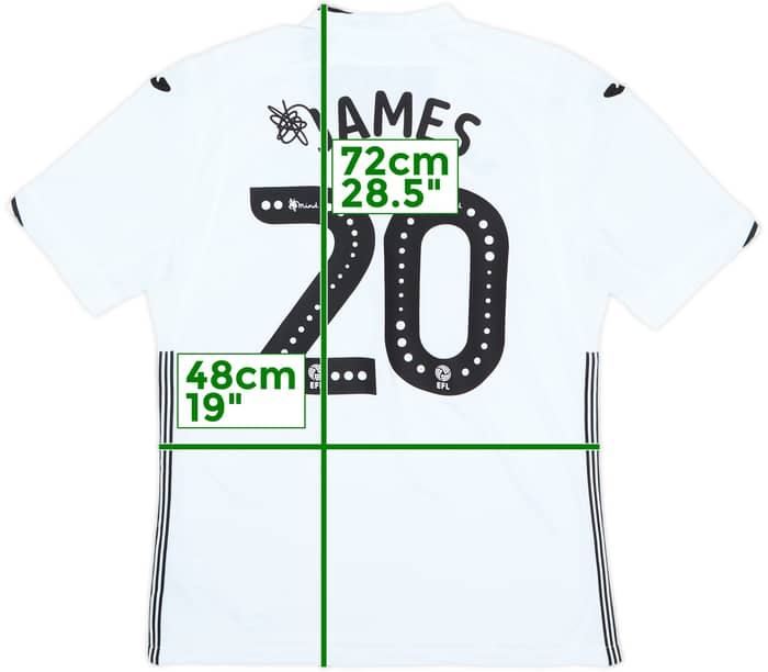 2018-19 Swansea Home Shirt James #20 (L)
