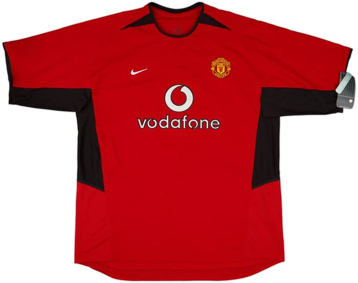 2002-04 Manchester United Home Shirt Ronaldo #7 (XXL)
