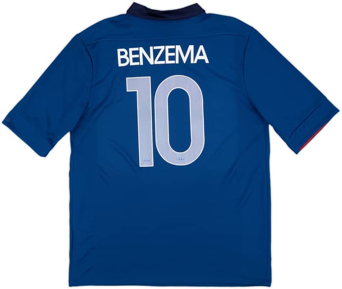 2011-12 France Home Shirt Benzema #10 (L)