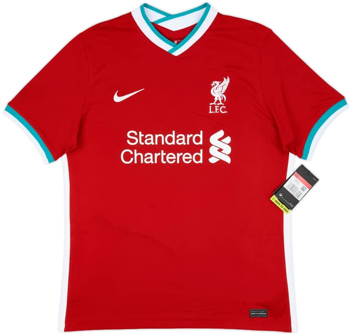2020-21 Liverpool Home Shirt Virgil #4 (L)