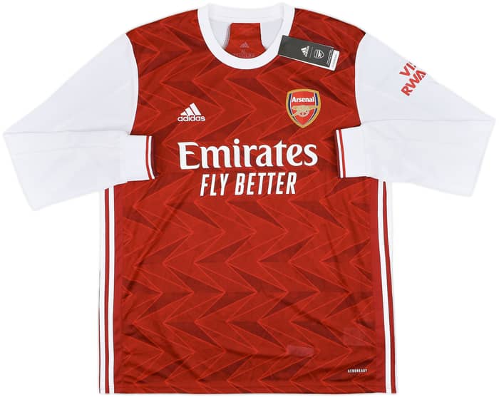 2020-21 Arsenal Home L/S Shirt Saka #7 (XL)