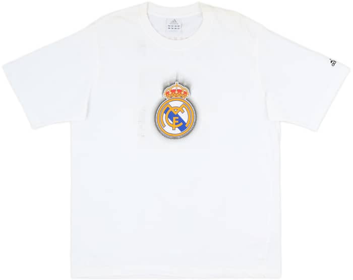 2003-04 Real Madrid adidas Graphic Tee Beckham #23 - 6/10 - (L)