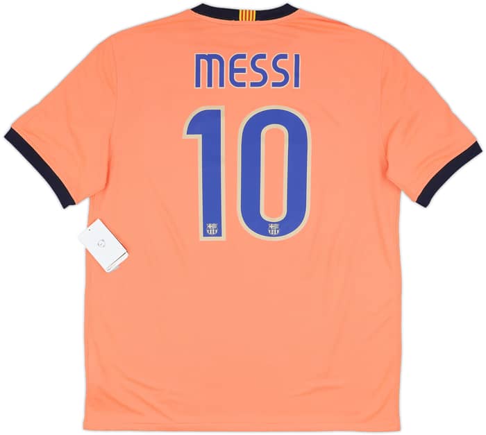 2009-10 Barcelona Away Shirt Messi #10 (XL)