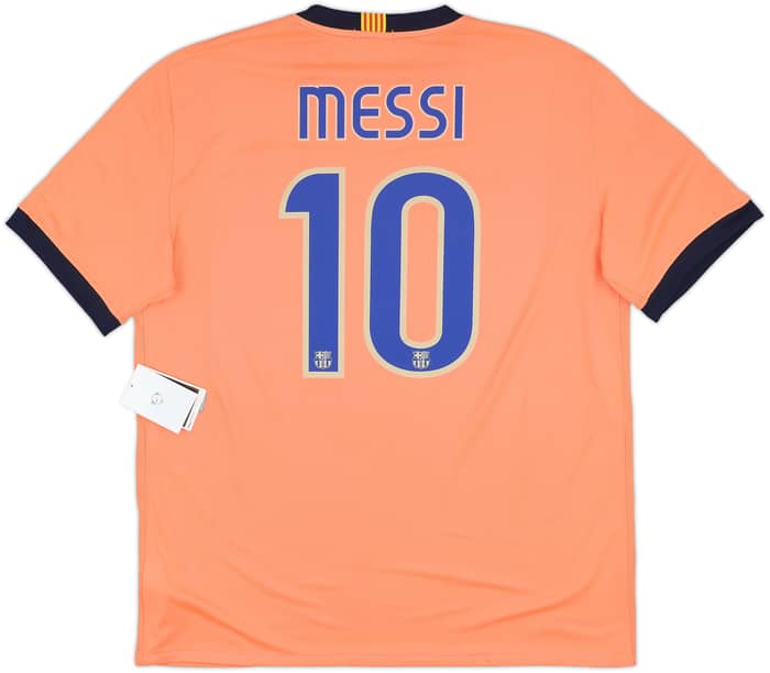 2009-10 Barcelona Away Shirt Messi #10 (XL)