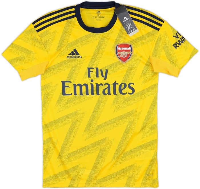 2019-20 Arsenal Away Shirt Saka #77 (XS)
