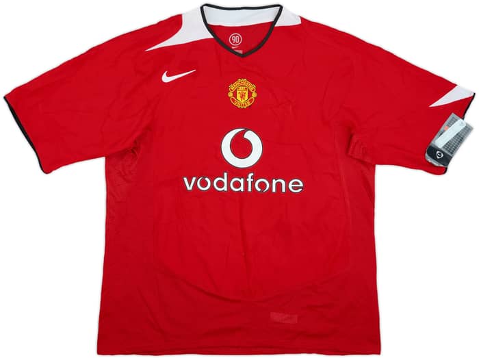 2004-06 Manchester United Home Shirt Keane #16 (XL)