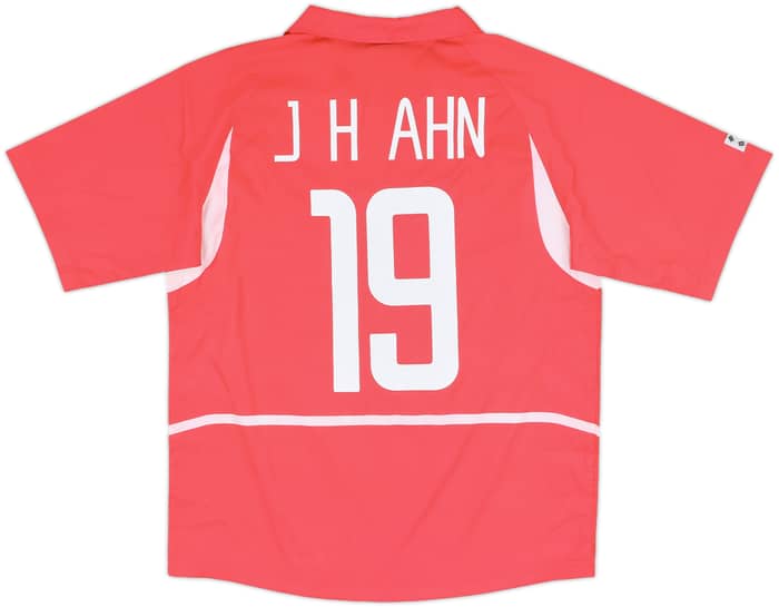 2002-03 South Korea Home Shirt J.H.Ahn #19 (M)
