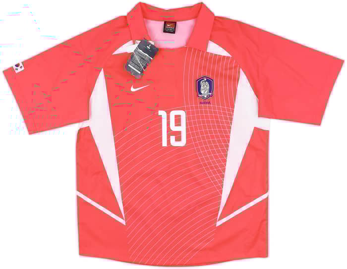 2002-03 South Korea Home Shirt J.H.Ahn #19 (M)