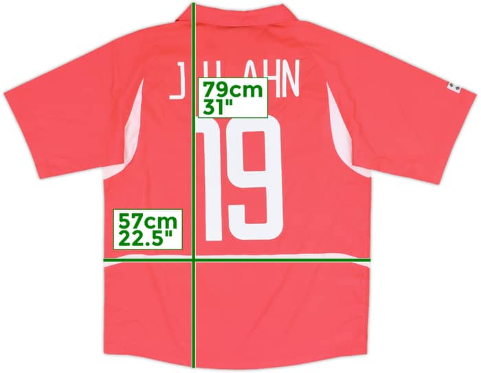 2002-03 South Korea Home Shirt J.H.Ahn #19 (M)