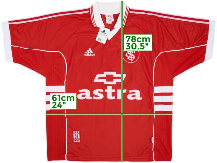 1999-00 Internacional Home Shirt #8 (XL)