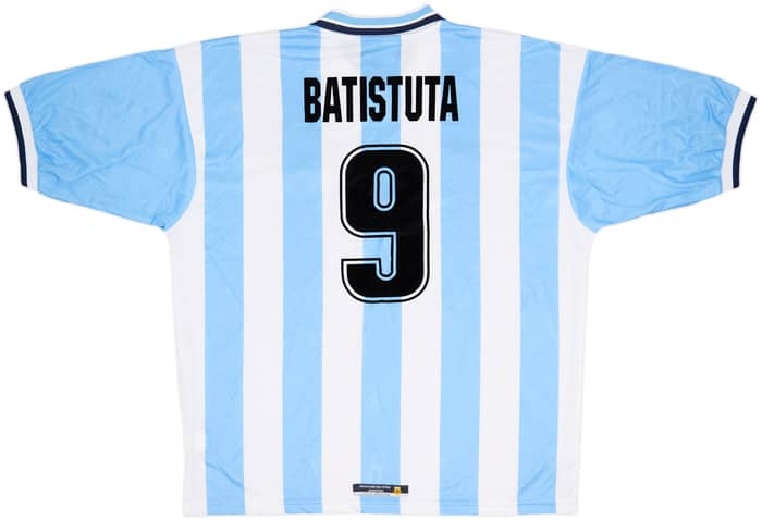1999-00 Argentina Home Shirt Batistuta #9 (XL)