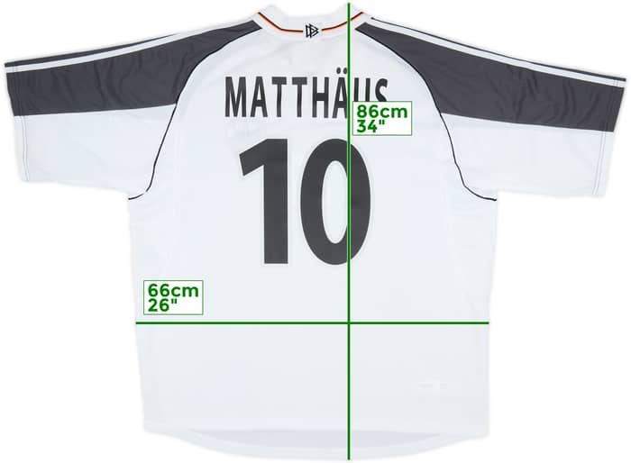 2000-02 Germany Home Shirt Matthaus #10 (XXL)