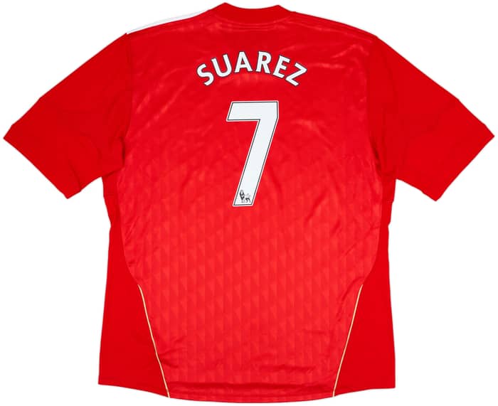 2010-12 Liverpool Home Shirt Suarez #7 (XXL)