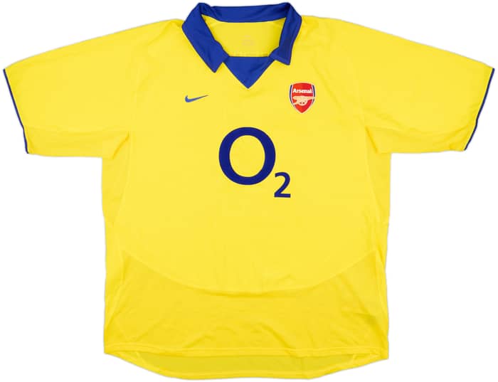 2003-05 Arsenal Away Shirt Vieira #4 (XXL)