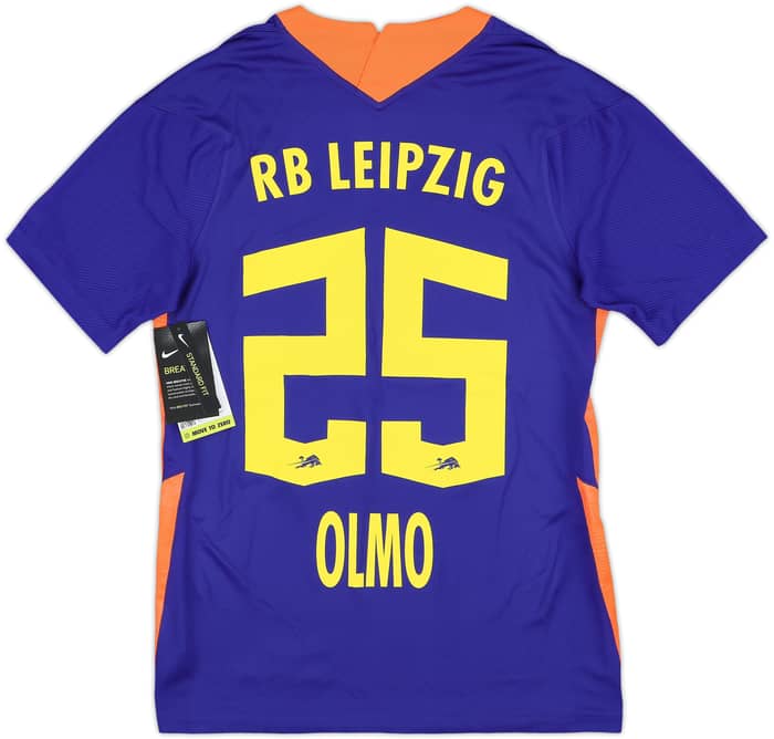 2020-21 RB Leipzig Away Shirt Olmo #25 (S)