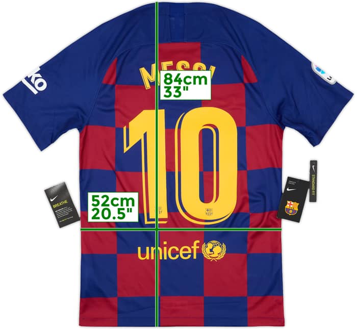 2019-20 Barcelona Home Shirt Messi #10 (S)