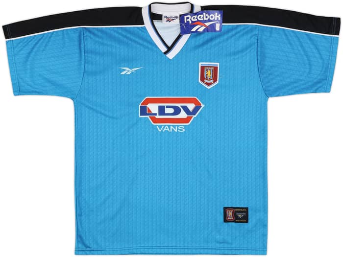 1998-99 Aston Villa Away Shirt Yorke #10 (XL)